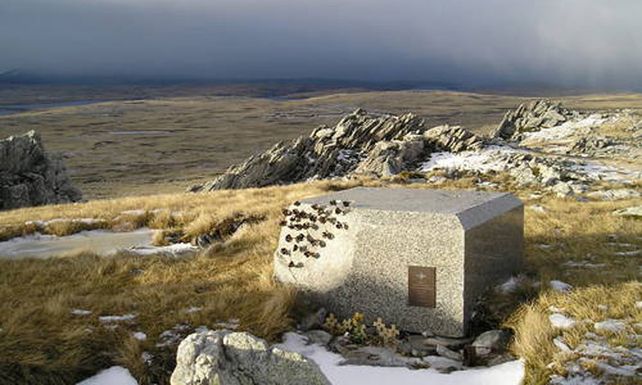 Nueve ex combatientes de Malvinas acampan hoy en Monte Longdon