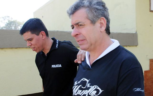En prisión. Delfín Zacarías dio una nota a este diario estando preso y se desligó de las acusaciones que el juez le hace.