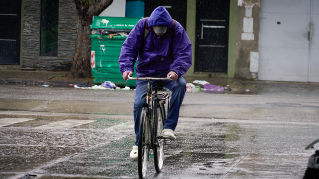 Jueves de alerta amarilla por tormentas para Rosario y la región