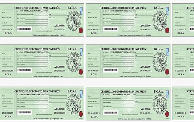 El papel. Así son los Cedin que se obtendrán del proceso de exteriorización de capitales.