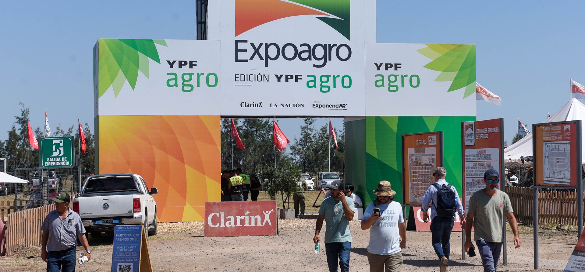 La muestra midió el humor chacarero en un año crítico por la sequía.