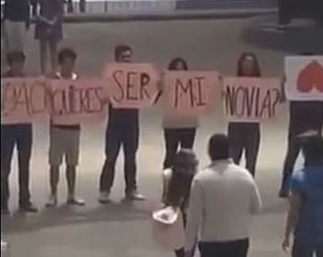 ¿Quieres ser mi novia?