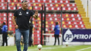Mauro Gerk debutó en la Lepra en el 95 y compartió plantel con grandes y destacados jugadores.