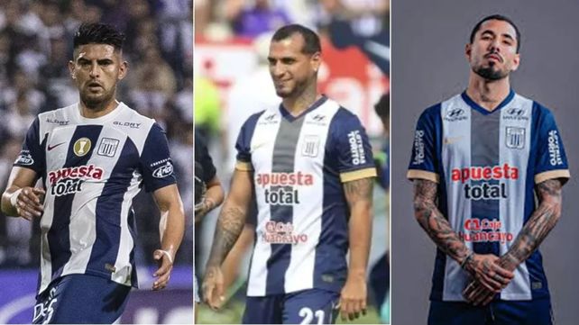 Los jugadores de Alianza Lima
