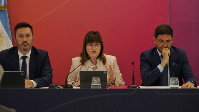 La ministra de Seguridad de la Nación