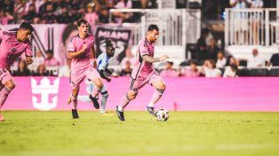 Messi volvió a ser titular en Inter Miami.