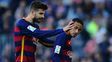 Revelación. Piqué se refirió a la continuidad de Neymar en el Barcelona.&nbsp;