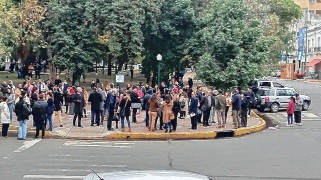 Amenaza de bomba y desalojo en Tribunales de Concepción del Uruguay
