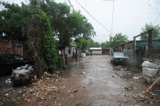 Cabito Román fue asesinado en un pasillo que se abre a la altura de Olavarria al 1500 bis.