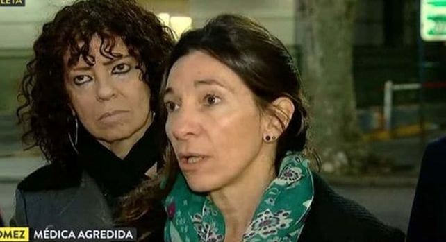 vivir para contarla. La médica Andrea Gómez cuenta la odisea.