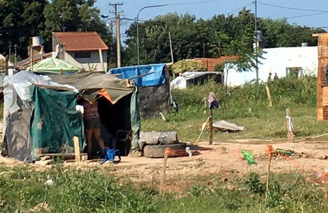 Terrenos usurpados en el norte de la ciudad