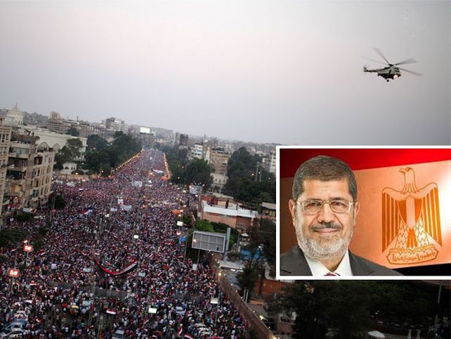 Golpe de Estado en Egipto: el ejército tomó el poder y desalojó al presidente Mursi