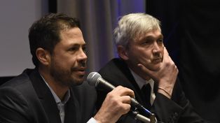 Expresidente y vice. Di Pollina y Carloni comandaron la anterior gestión y fueron implicados por la actual comisión directiva.