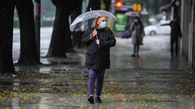 Sigue vigente el alerta meteorológico por fuertes tormentas en el sur provincial