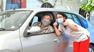 Covid19: comenzó la vacunación de adultos mayores en Sauce Viejo