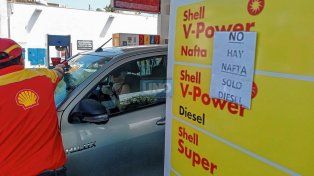 Faltó combustible el fin de semana