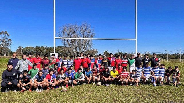 Concordienses participaron del entrenamiento del Preseleccionado M16 de Rugby.