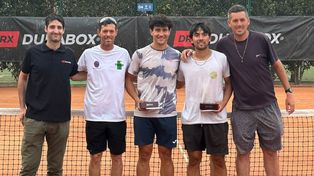 Sorrento Open. Juan Manuel Da Silva, Mauro Ferrer, Ignacio Novo, Tadeo Martínez e Ignacio Gámez.