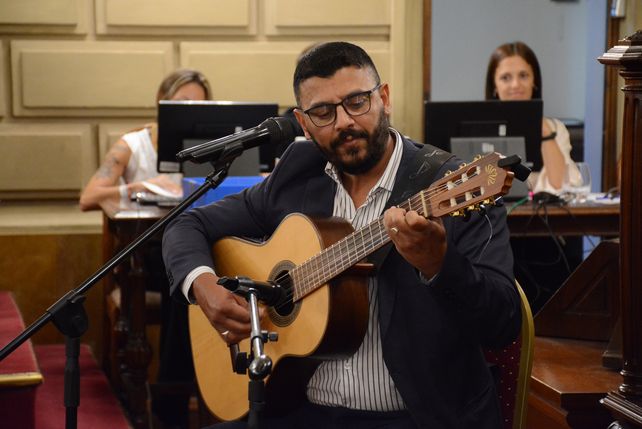 El autor del Himno de Santa Fe