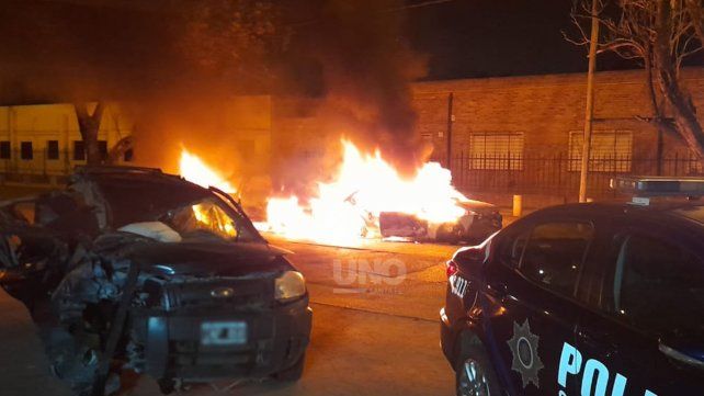 Incendio Comisaría &nbsp;22° de Rosario