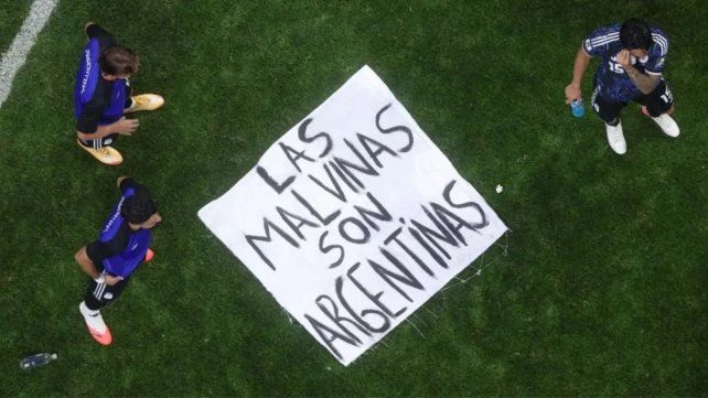 A qué sanción se expone la AFA por la bandera de Malvinas