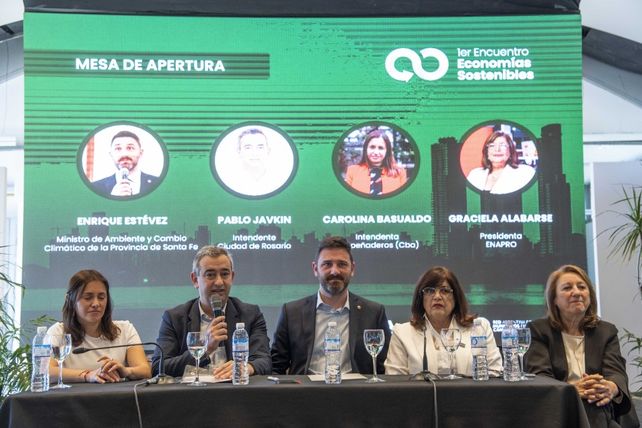 Apertura RAMCC Economías Sostenibles - Subsecretaría de Comunicación Social gentileza de Rosario Noticias&nbsp; (Silvio Moriconi)