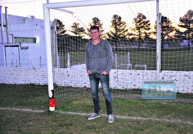 En el arco de Patronato. Lleva más de una década defendiendo a la entidad Rojinegra. Hoy será una de las claves.