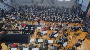 Más de 350 chicos participaron del inicio de A Toda Orquesta en Paraná