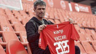 Independiente presentó a Julio Vaccari como su nuevo DT