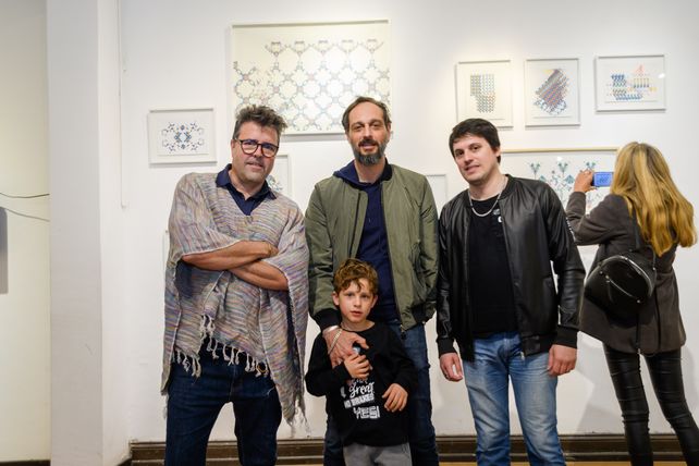 Dario Tassi, José Castagnino, Gustavo Amatti y Valentino