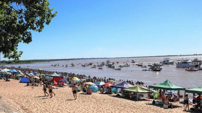 El balneario de Villa Urquiza es uno de los atractivos fuertes de la localidad