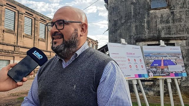 El concejal y candidato a concejal en Juntos por el Cambio Carlos Suárez