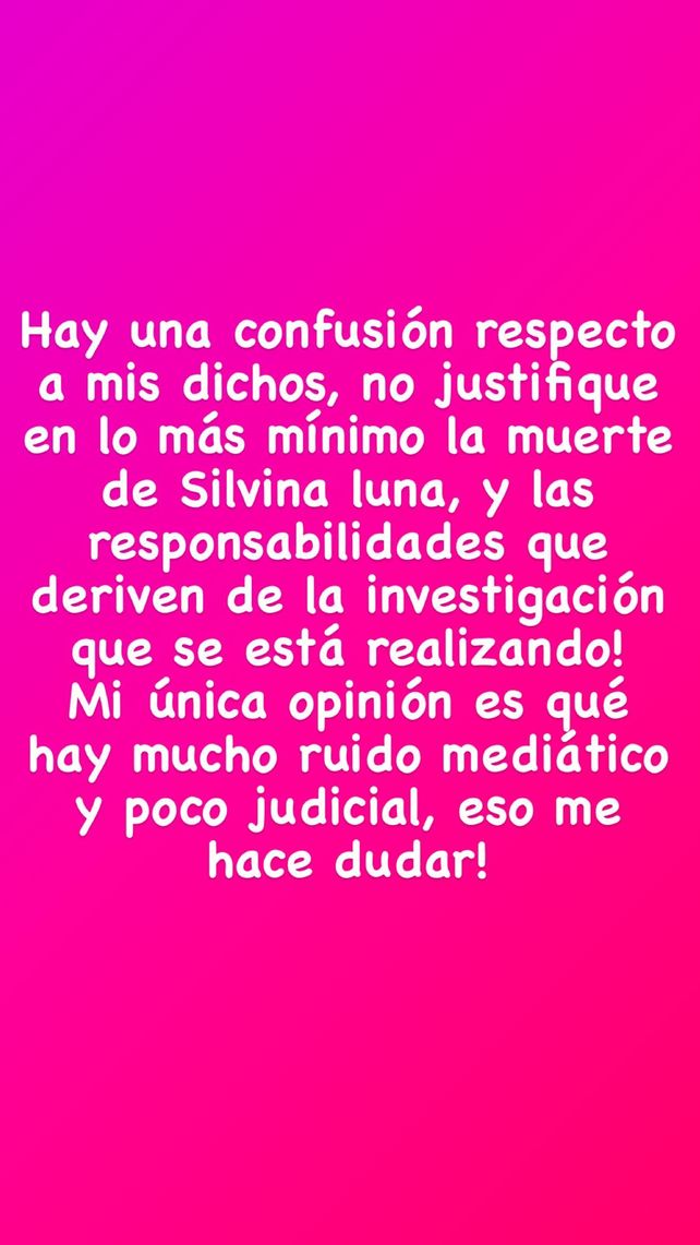 La historia con la que Morena Rial aclaró su defensa a Aníbal Lotocki. 