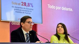 El ministro de Educación, José Goity.