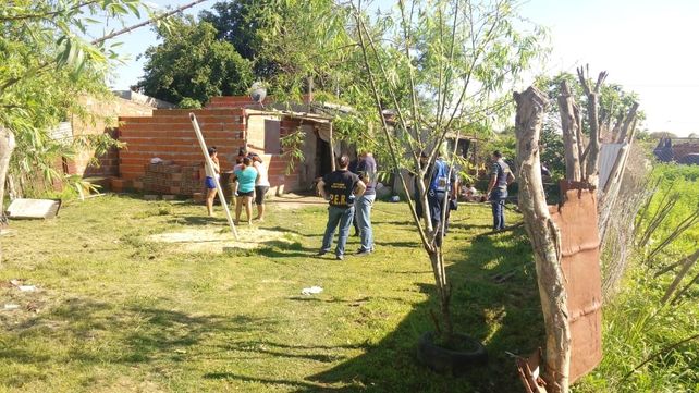 Sin resistencia. Se temía la reacción violenta de los allanados
