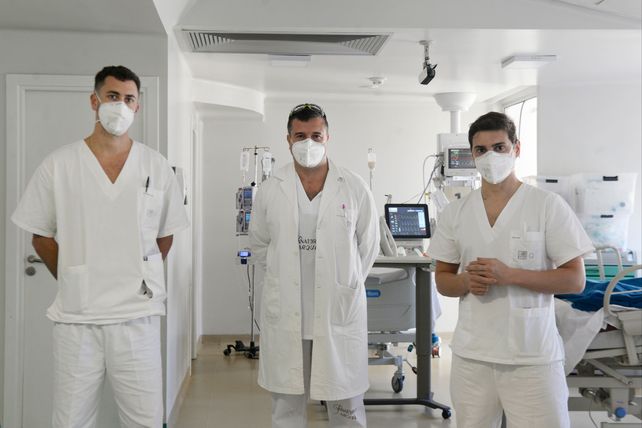 El jefe de kinesiología de la UTI