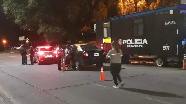 En la zona de La Florida se controló también a los taxis.