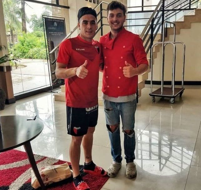 Brian Fernández llegó a Santa Fe y ya trabaja con el plantel de Colón