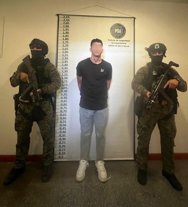 La detención del miembro de Los Monos se registró este viernes.