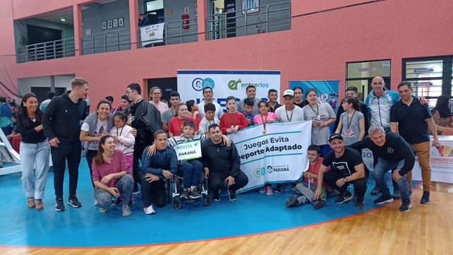 El deporte adaptado presente en los Juegos Evita.