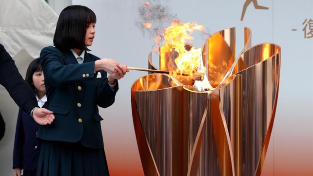 Este martes comienza a exhibirse la llama de los Juegos Olímpicos de Tokio 2021.