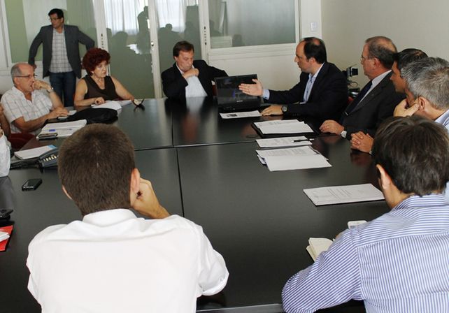 Encuentro. La reunión entre funcionarios se produjo ayer en Buenos Aires