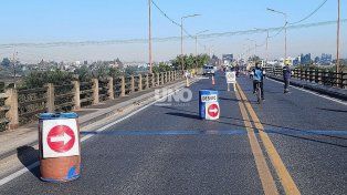 Arreglos en el puente Carretero: vuelven a cortar el tránsito habilitado este viernes de 9 a 18
