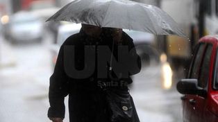 Finalmente y después del calor sofocante, llegó la lluvia a la ciudad