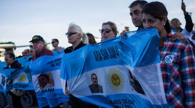 La señal importante de la que habló Aguad era una deformación marina