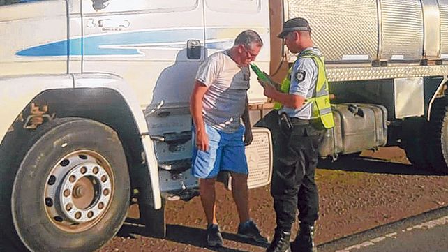 Alcoholemia. Las autoridades incrementaron los controles a los conductores profesionales.&nbsp;