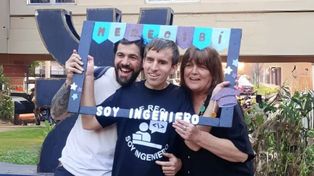 La historia de Bruno Rodríguez, el santafesino que se convirtió en el primer ingeniero ciego recibido en la UTN