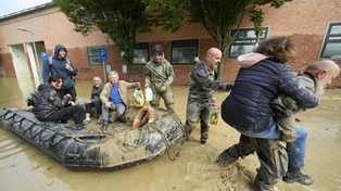 La ciudad de Faenza, entre las golpeadas por las inundaciones.