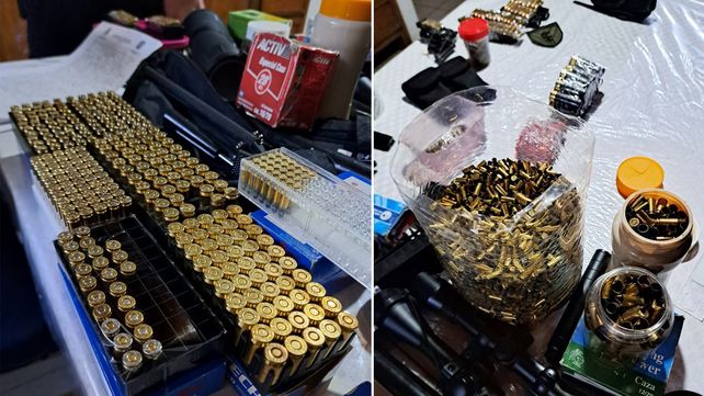 Efectivos de Concordia secuestraron diez armas de fuego y más de 400 cartuchos y detuvieron a un sujeto