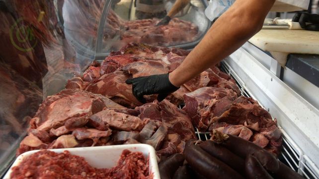 La carne subió en un año 72
